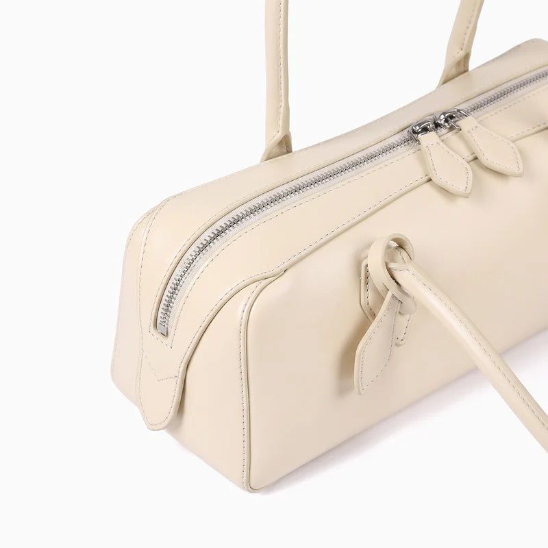 Sleek Long Barrel Minimalist Shoulder Handbag